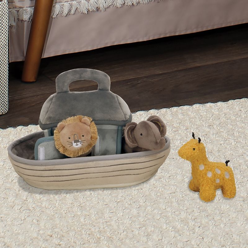 Lambs & Ivy Baby Noah Interactive Plush Boat/Ark with Stuffed Animal Toys, 5 of 7