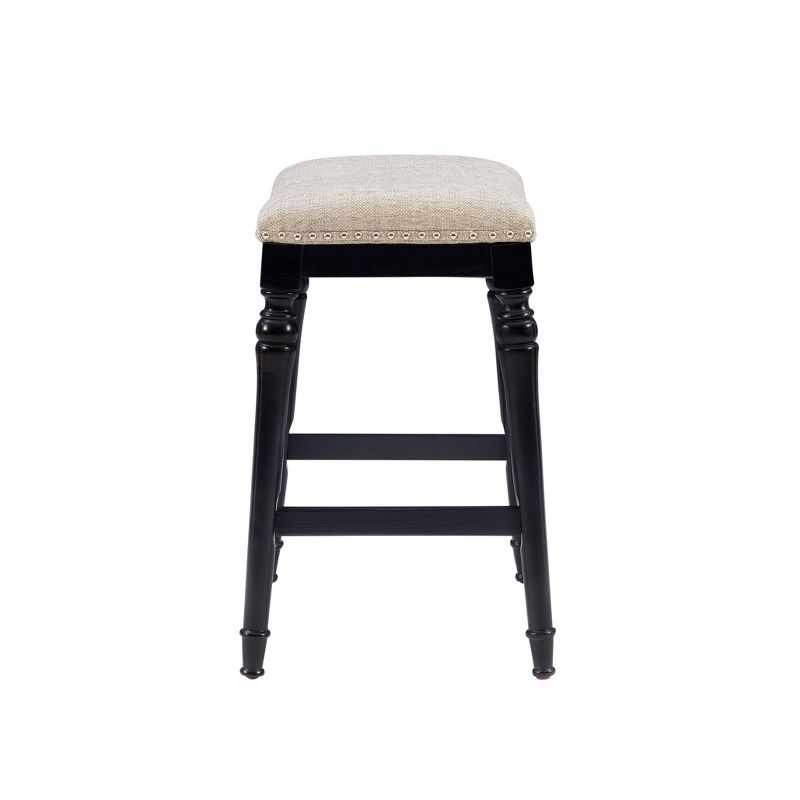 Brayden Big and Tall Backless Wood Counter Height Barstool - Powell, 5 of 14