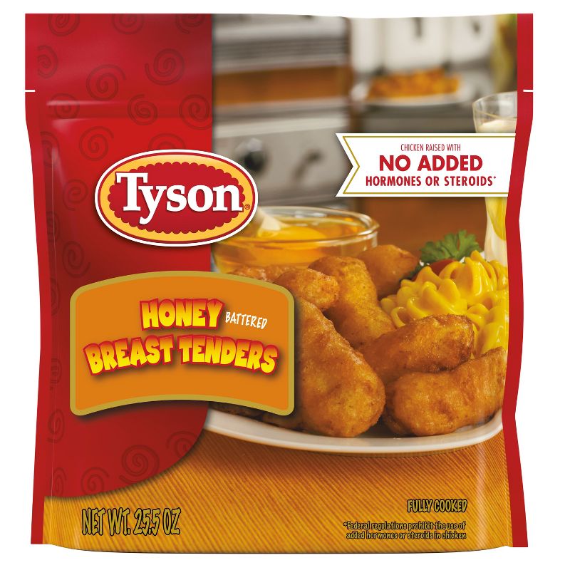 Tyson Honey Battered Breast Tenders - Frozen - 25.5oz, 1 of 8
