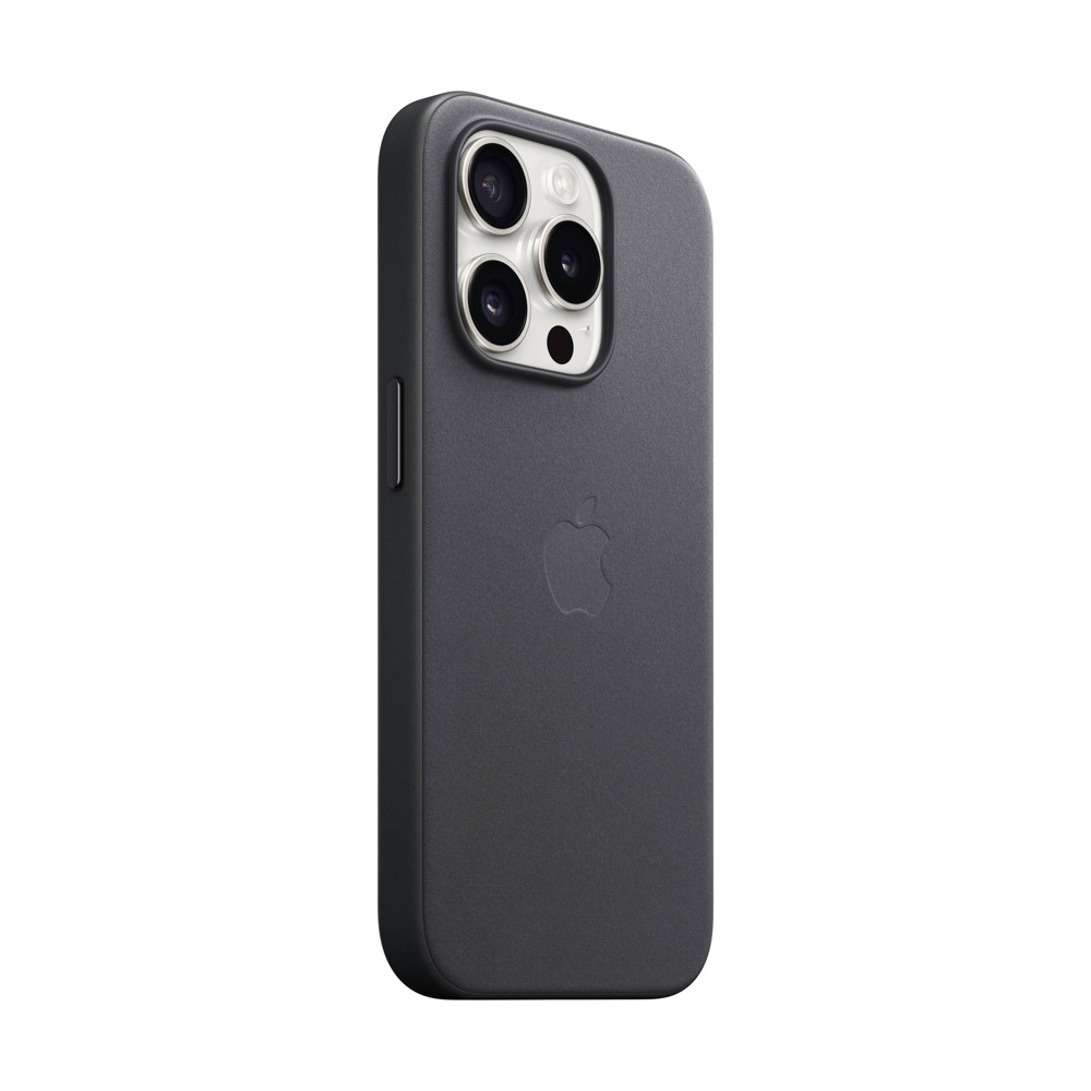 Photos - Case Apple iPhone 15 Pro FineWoven  with MagSafe - Black 