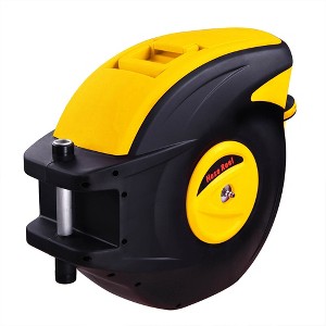 Yescom 3/8" x 100' Retractable Auto Rewind Air Hose Reel Tools Compressor Garage for Auto Repair - 1 of 4