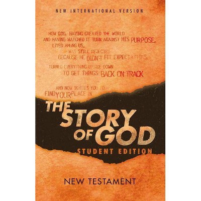 Niv, the Story of God, Student Edition, New Testament, Paperback - by  Zondervan