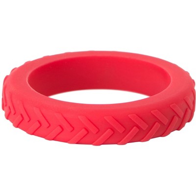 Chewigem Chew Bracelet with Small Treads, Red