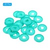 Unique Bargains Plastic DIY Notebook Planner Heart Book Binding Discs 22 Pcs - 3 of 4