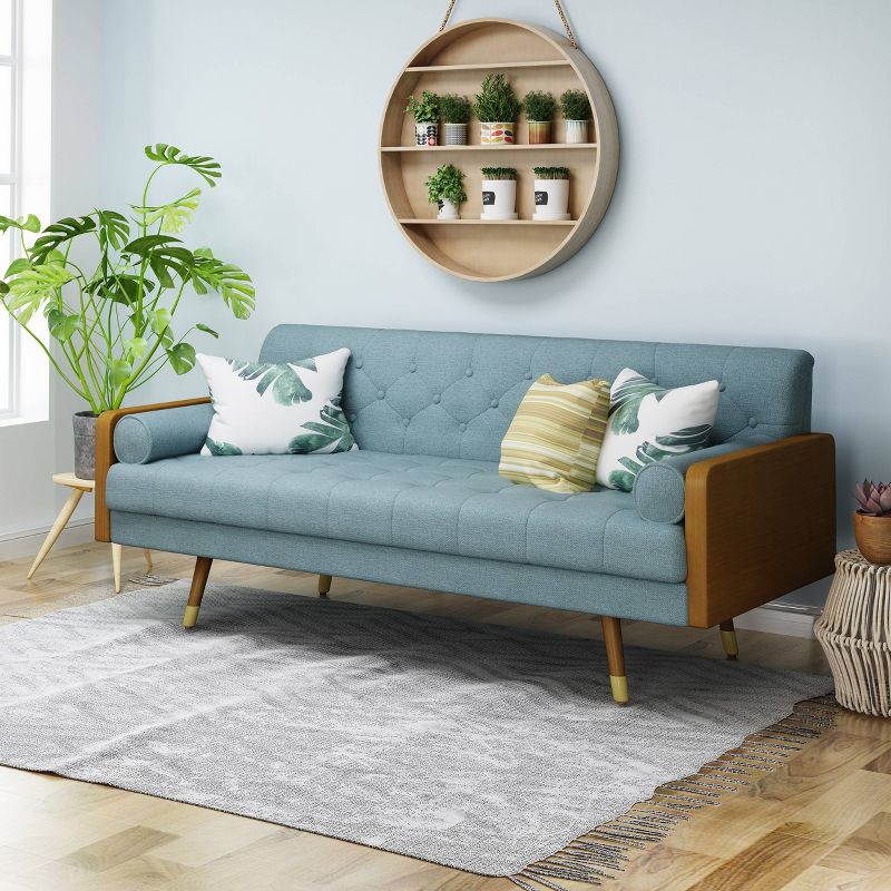 Jalon Mid Century Modern Sofa - Christopher Knight Home, 3 of 9
