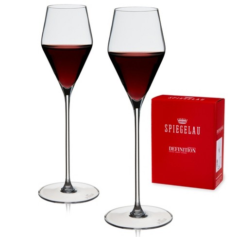 Spiegelau Definition Bordeaux Wine Glasses, European-Made Lead