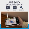 HelloBaby 5" Video Baby Monitor with Remote Pan-Tilt-Zoon (HB6251) - White - 2 of 4