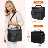 OPUX Large Insulated Lunch Bag Men Women, Leakproof Thermal Reusable Soft Cooler Tote Work School Adult Kid Boy Girl - 4 of 4