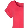 Women's Round Neckline Short Sleeve Top - LASCANA - 4 of 4