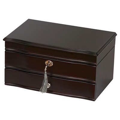 jewellery box with lock