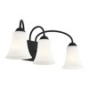 Livex Lighting Ridgedale 3 - Light Vanity in  Black - 4 of 4