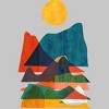 Men's Design By Humans Topography By radiomode T-Shirt - 2 of 4