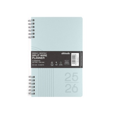 Altitude 5"x8" Weekly/Monthly Planner Seafoam Blue Arch