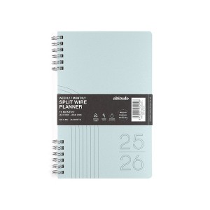 Altitude Supplies 5"x8" Weekly and Monthly Planner, July 2025 to June 2026, Seafoam Blue Arch - 1 of 4