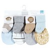 Hudson Baby Infant Boy Socks and Mittens Set, Safari Boy, 0-6 Months - 2 of 4