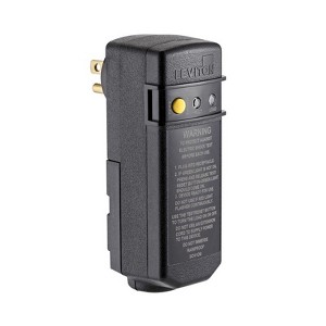 Leviton Commercial Thermoplastic GFCI Plug 5-15R 3 Wire - 1 of 1