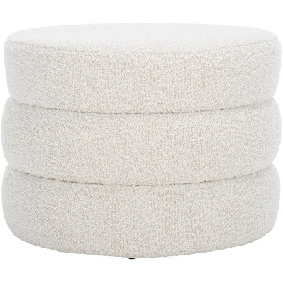 Ryth Ottoman - Light Beige - Safavieh