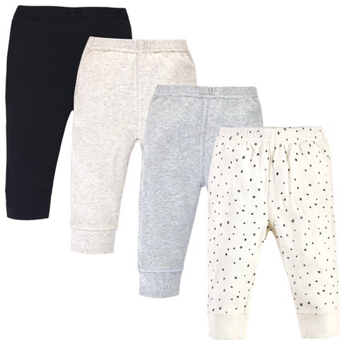 Touched By Nature Baby And Toddler Organic Cotton Pants 4pk, Star : Target