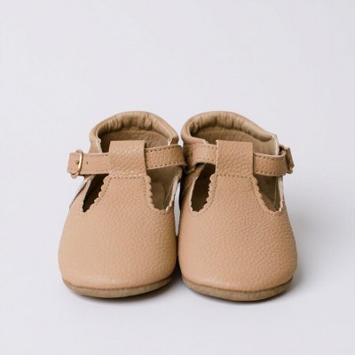 Little Love Bug Company T Bar Dress Shoe Nude Size 5T