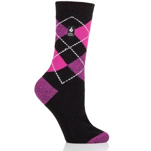 Women's Delilah ULTRA LITE™ Argyle Crew Socks - 1 of 3