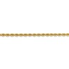 Black Bow Jewelry 3mm 14k Yellow Gold Classic Solid Rope Chain Bracelet - 2 of 4