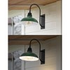 12.25" 1-Light Stanley Farmhouse Industrial LED Gooseneck Arm Outdoor Sconce - JONATHAN Y - 4 of 4
