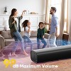 Sound Bar for Smart TV, Soundbar TV Speakers with Customized Bass Reflector, Compact Design and Easy Set up - 3 of 4