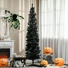 NicBex 5ft Artificial Pencil Christmas Tree Slim Tree with 294 Branch Tips and Plastic Stand for Decoration - 4 of 4