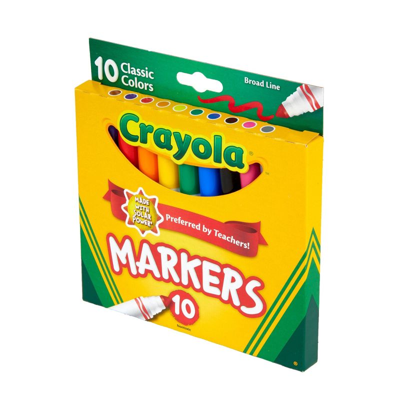 Crayola Markers Broad Line 10ct Classic, 2 of 10