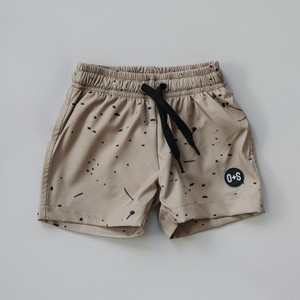 Kids Finn Splatter Print Boardshorts - Olive + Scout - 1 of 4
