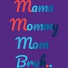 Women's Design By Humans Mother's Day Mama Mommy Mom Bruh By prsfashion Racerback Tank Top - 2 of 2