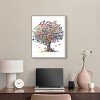 Art Remedy Butterfly Tree Colorful buterfly and flowers wall art Framed - 2 of 4