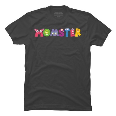 Men's Design By Humans Cute Momster Cartoon Monster By averilshop T-Shirt