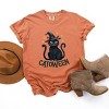 Simply Sage Market Catoween Cat Garment Dyed Tee - 3 of 4