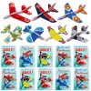 Joyfy 28 Packs Kids Valentines Cards With Foam Airplanes-Classroom Exchange Gifts - image 2 of 4