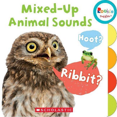 Mixed-Up Animal Sounds (Rookie Toddler) - by  Laine Falk (Board Book)