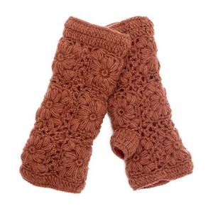 Flower Crochet Handwarmers_Nirvanna Designs - 1 of 4