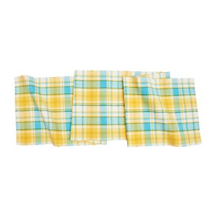 C&F Home 13" x 72" Citrus Mist Plaid Table Runner - 1 of 4