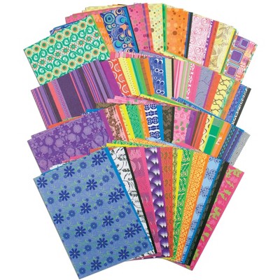 Roylco Decorative Hues Paper, 8-1/2 x 5-1/2 Inches, Pack of 192