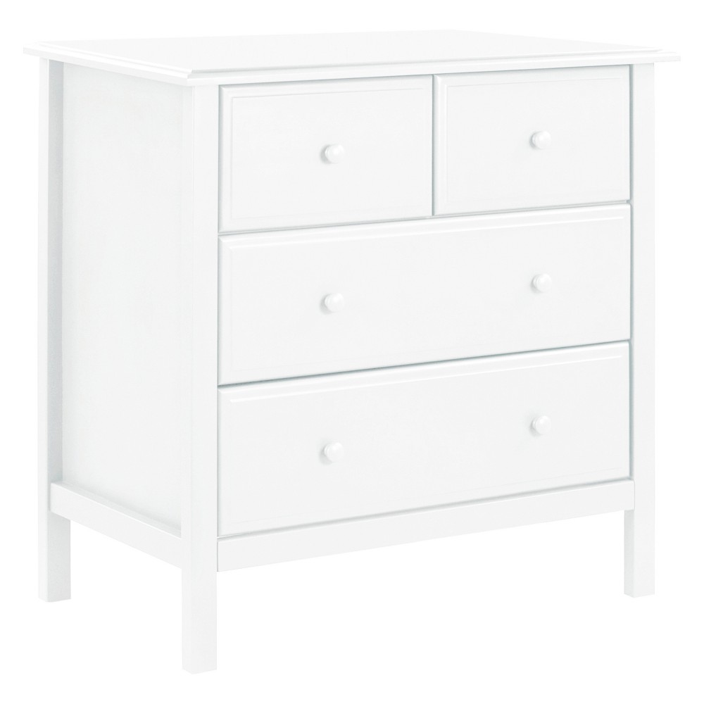 Photos - Dresser / Chests of Drawers DaVinci Autumn 4-Drawer Dresser - White 