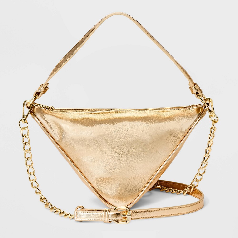Triangle Crossbody Bag - Wild Fable™ Gold