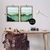Stupell Industries Hill Side Nautical Landscape Abstract 2pc Floating Frame Art Set - 3 of 4