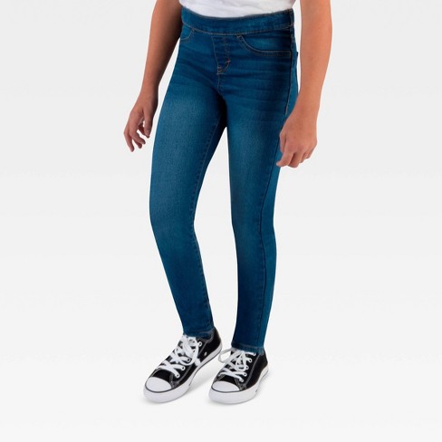 Levi's® Girls' Pull-on Mid-rise Jeggings - Sweetwater Medium Wash 12 :  Target