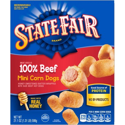 State Fair Beef Mini Corn Dogs - 21.1oz
