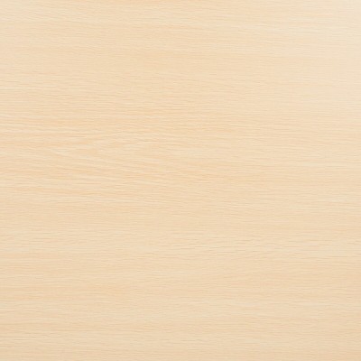Natural Wood Oval Coffee Table with V-Shaped Base