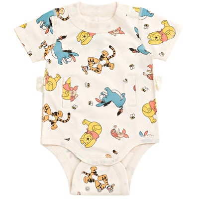 Disney G-Tube Adaptive Baby Bodysuit Mickey Mouse Lion King Winnie the Pooh Pluto Simba Piglet Newborn to Toddler