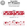 Big Dot of Happiness Happy Valentine’s Day - Valentine Hearts Party Favors and Cupcake Kit - Fabulous Favor Party Pack - 100 Pieces - 3 of 4