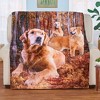 Collections Etc Dog Breed Fleece Throw - 2 of 3