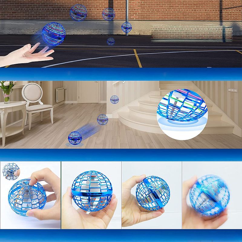 Link Flying Orb Ball Toys Soaring Hover Pro Boomerang Spinner Hand Controlled UFO Drone, 5 of 7