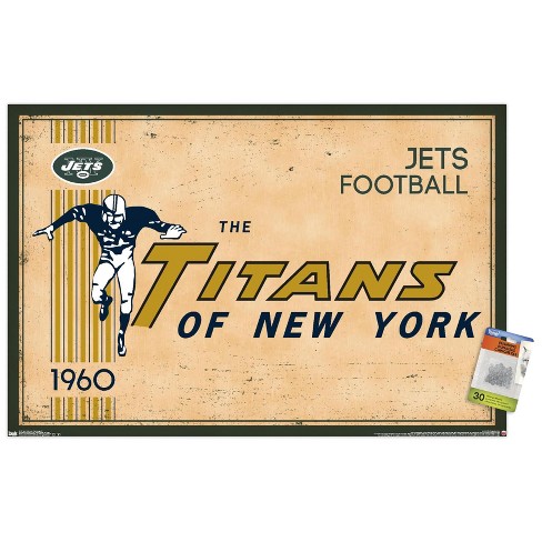 NFL New York Jets - Drip Helmet 20 Wall Poster, 22.375 x 34